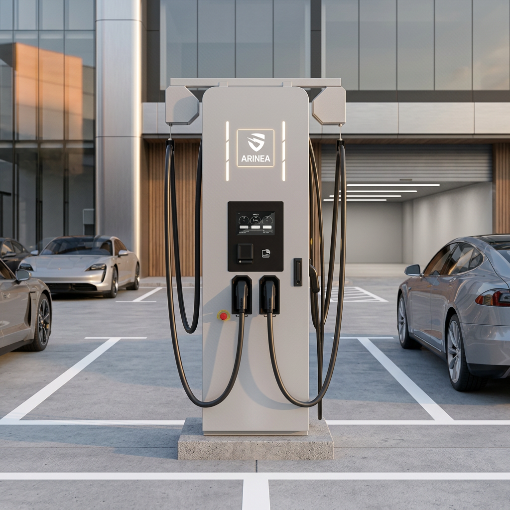 Stacja szybkiego ładowania Arinea Ultron Slim — DC 60–160 kW