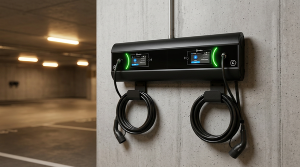 Dwustanowiskowa stacja ładowania Wallbox Duo Power Pro