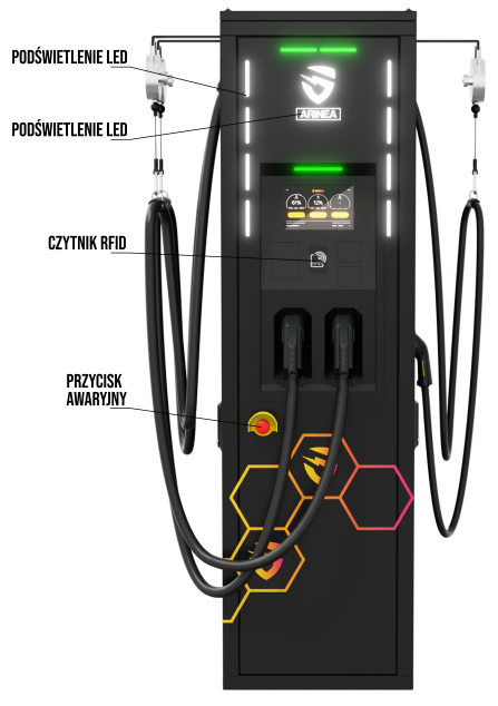 Stacja ładowania Arinea Ultron X — DC 240 kW
