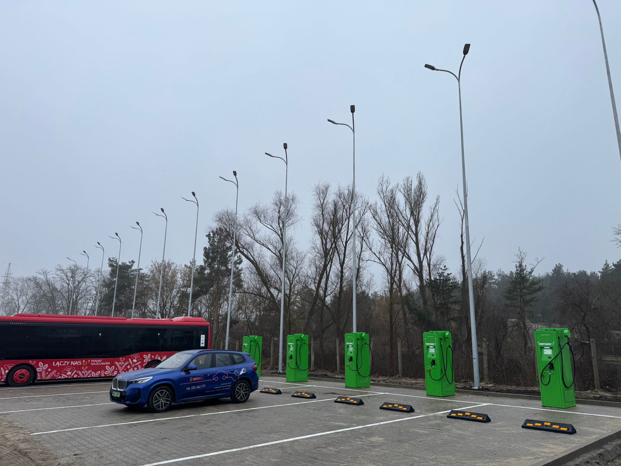 Realizacja infrastruktury ładowania elektrobusów dla Powiatu Włocławskiego