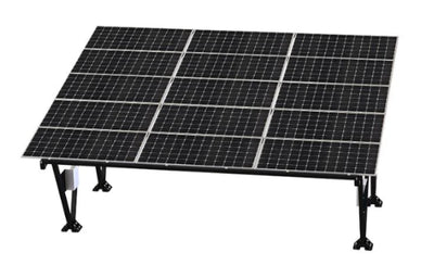 Carport W-02 KENO | Wiata PV na 15 panel – złącze – szczegóły