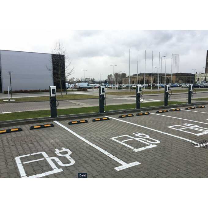 Wallbox Ozankowanie miejsca parkingowego pod stacje ł – stacja ładowania EV