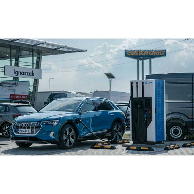 Stacja ładowania Delta Ultra Fast Charge 150kW – szybka stacja ładowania DC | DELTA