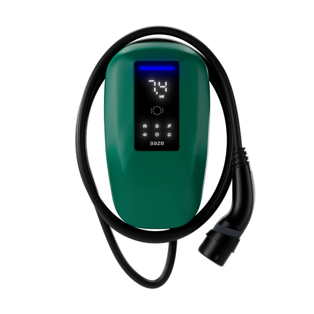 WALLBOX DAZEBOX HOME S 22 kW 32A 22 kW – widok z boku – stacja ładowania EV no-ai