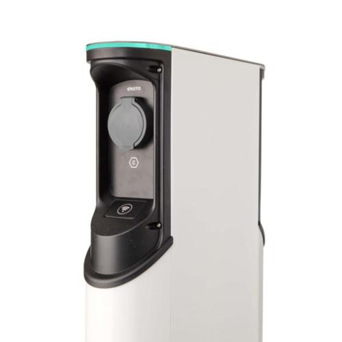 Stacja ładowania Ensto Pro EVF200 – 2 × 22 kW, Typ 2, 4G/LAN/WiFi, MID