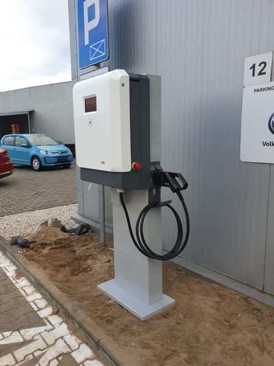 Podest ABB Wallbox DC – stacja ładowania EV | Arinea