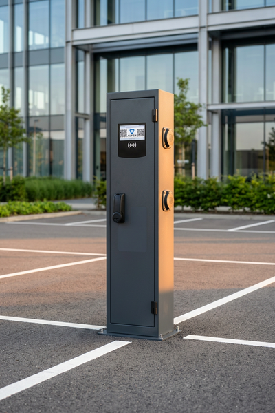 Alfen Twin 5 Plus dual-port charging station — AC 2x22 kW