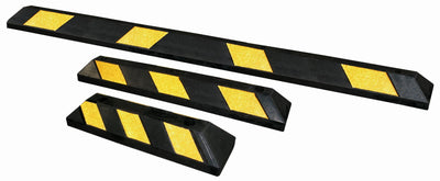 Odbojnica gumowa czarno żółta 90 cm z śr – złącze – szczegóły