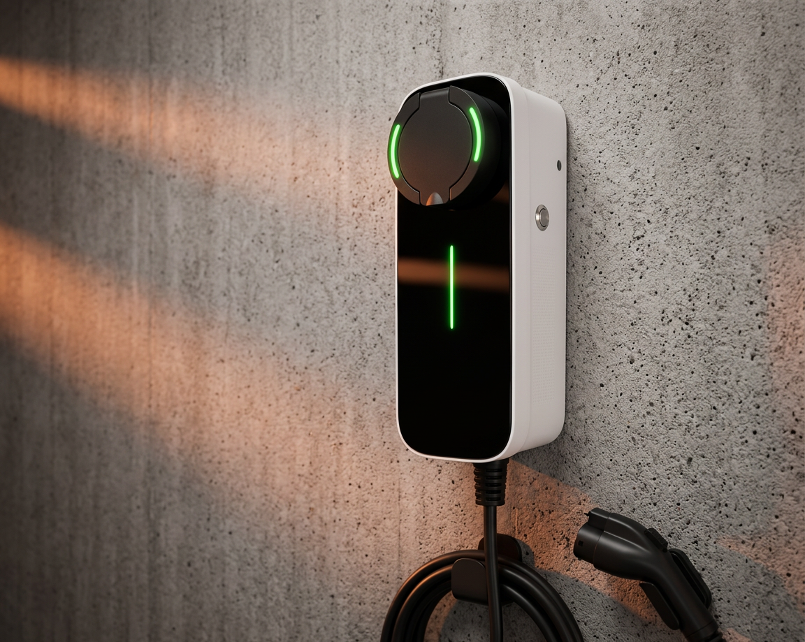 Stacja ładowania BESEN BS30-BA-22kW APP Typ 2 kabel 1m