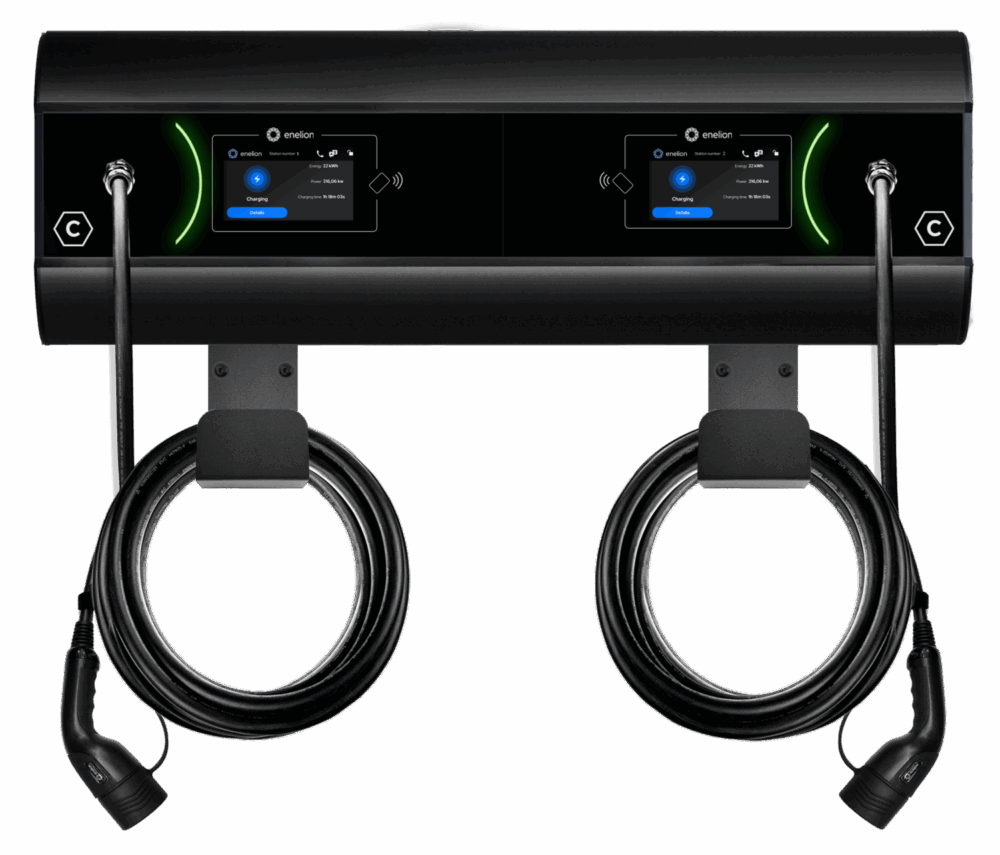 Dual-bay Wallbox Duo Power Pro charging station