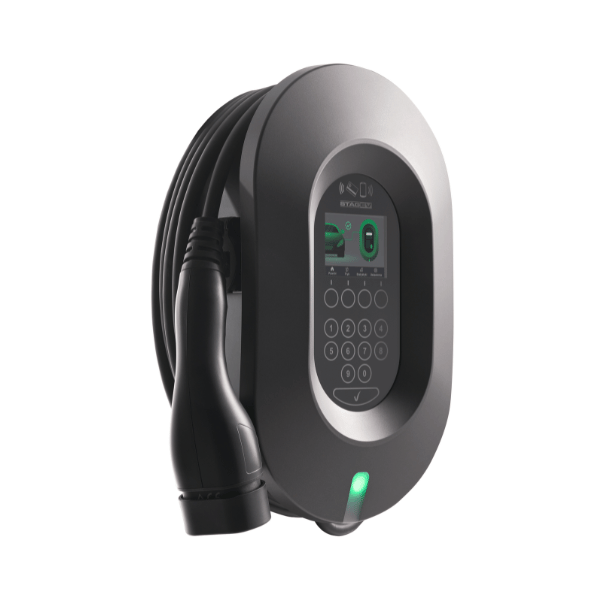 vSTAGEV CORE PLUS 22 kW – wallbox z kablem Typ 2 5 m, ekran dotykowy, RFID, aplikacja no-ai