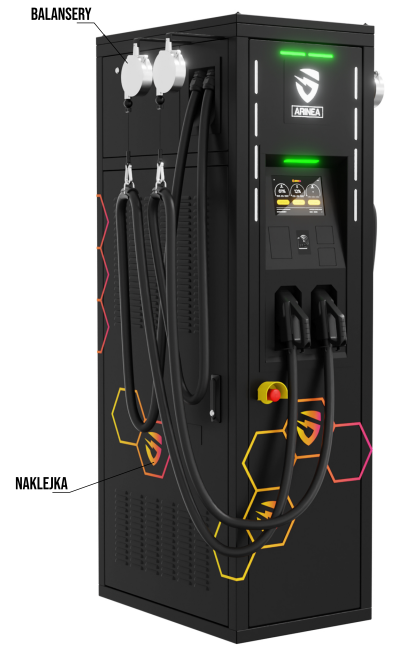 Stacja ładowania Arinea Ultron X —  DC 240 kW