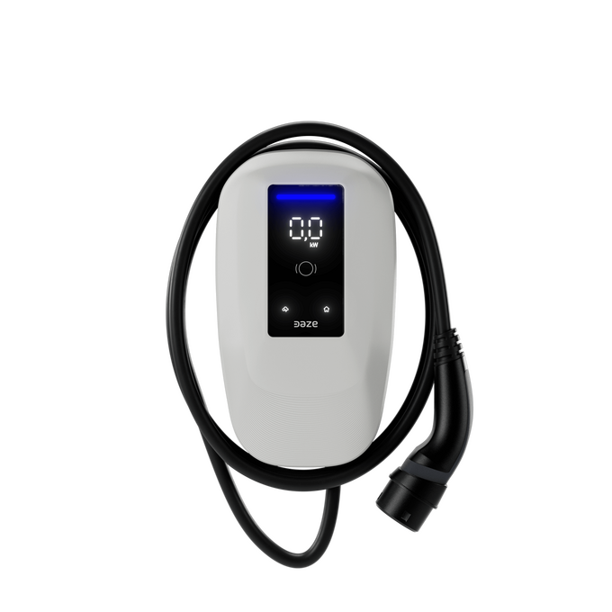 WALLBOX DAZEBOX HOME S 22 kW 32A 22 kW – widok z boku – stacja ładowania EV