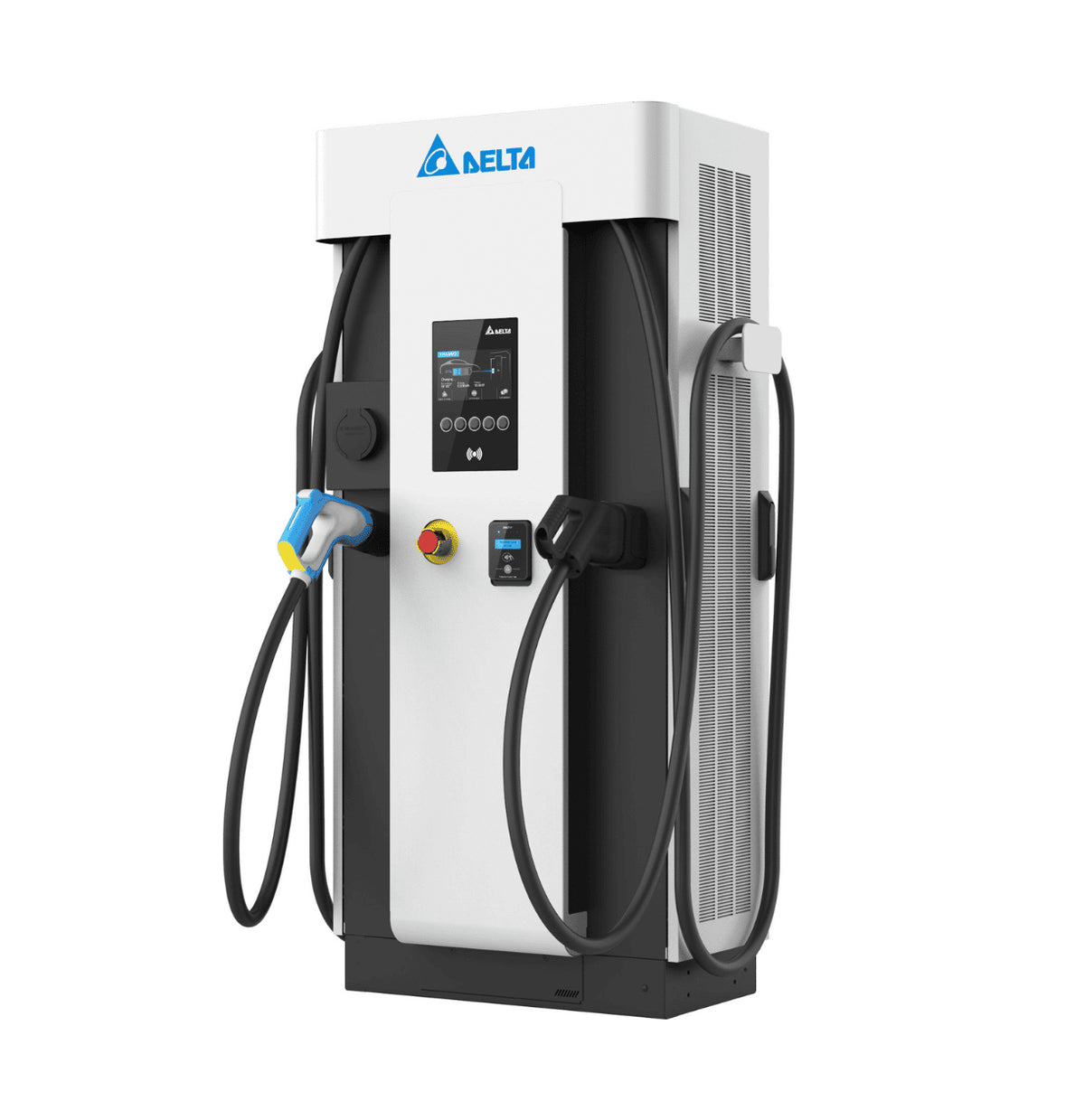 Delta SLIM 100 szybka ładowarka DC 100 kW z kablami CCS i CHAdeMO no-ai