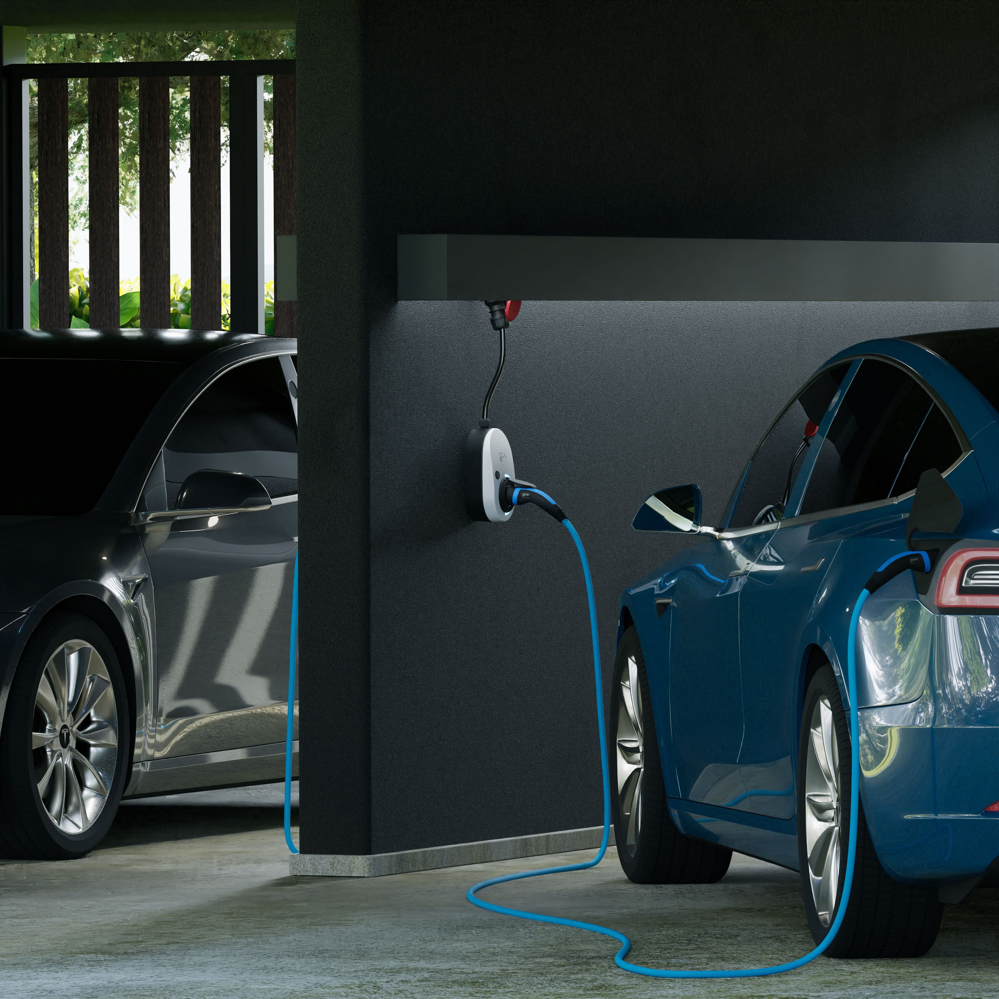 Mobilna stacja ładowania EV 11 kW / 22 kW - go-e Charger Gemini flex
