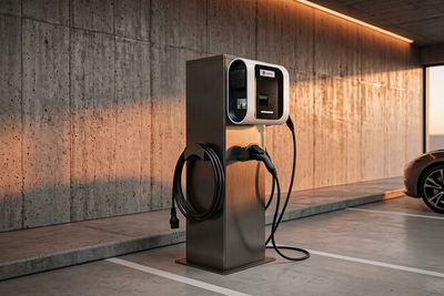 Dual charging station - Circontrol eNext Park AC 2x22 kW