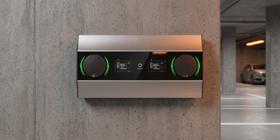 Dual-bay Wallbox Duo Power Pro charging station