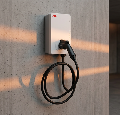 ABB Terra AC 11kW Charging Station - 5m - RFID