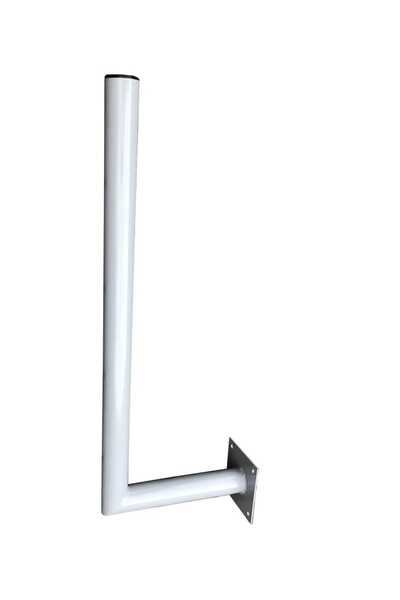 Wysięgnik, uchwyt - maszt ścienny, znaku drogowego lub lustra 