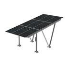 Carport W-04 KENO – kompaktowa wiata pod fotowoltaikę i ładowanie EV