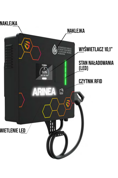 Stacja ładowania Arinea Wallbox Stellar DC 60 kW