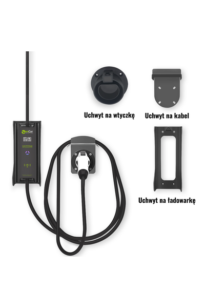 Uchwyt montażowy naścienny na przewód