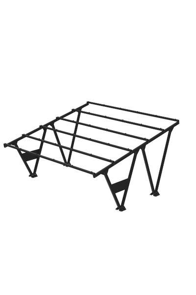 Carport W-02 KENO | Wiata PV na 15 paneli | Na 2 auta | Falownik EV (1)