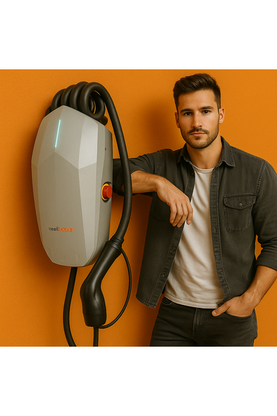 FLOW-E Wallbox AC 22 kW RFID Z KABLEM